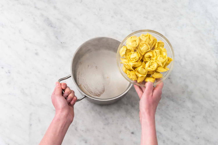 Cook tortellini