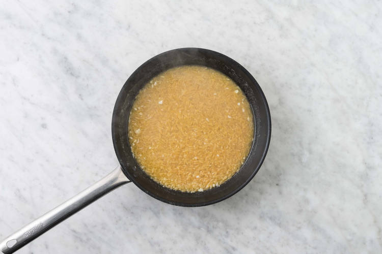 Préparer le risotto