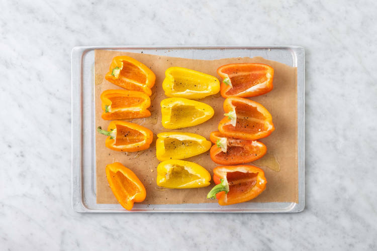 Paprika roosteren