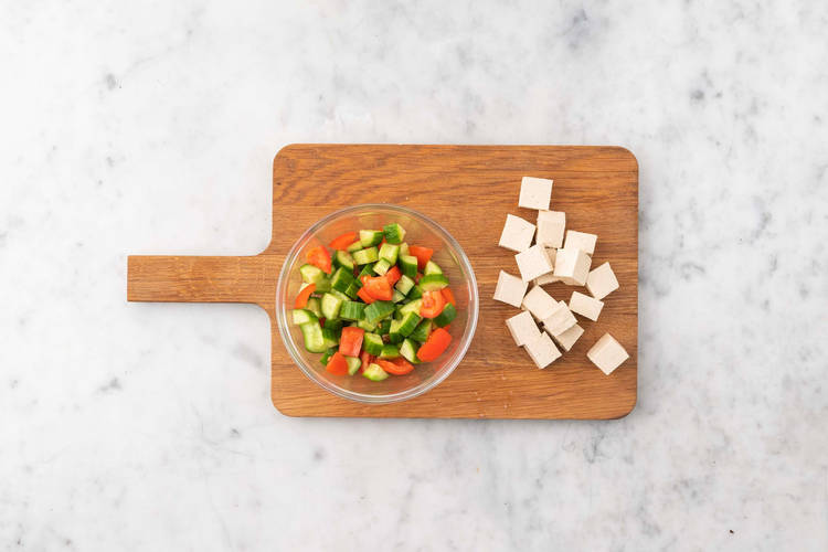 Make the Kachumber Salad