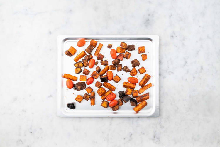 Roast the Baharat Veg