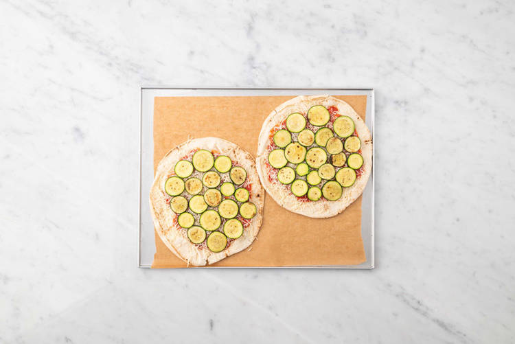 Bake the Flatbread	