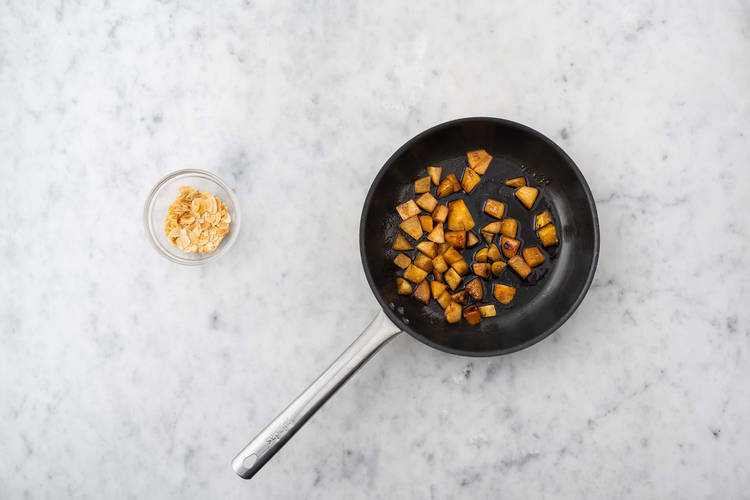 Caraméliser la poire