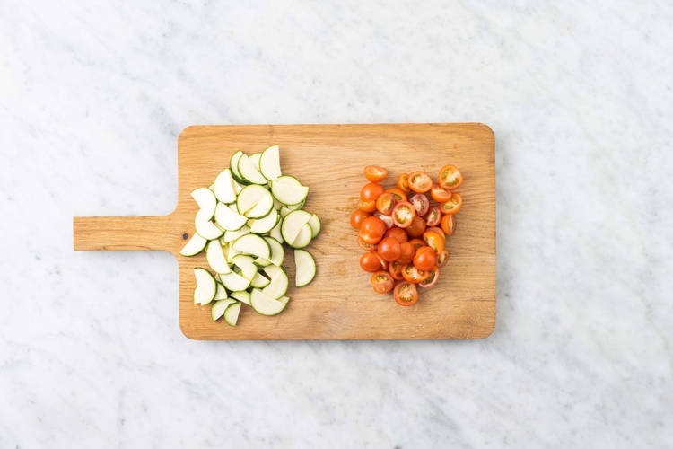 Prepara los vegetales