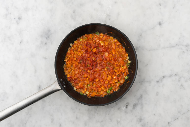 Tomatensaus bereiden