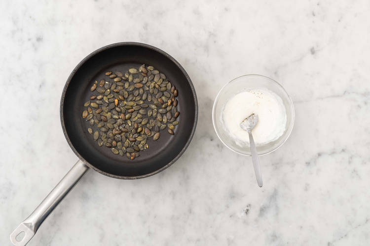 Tostare i semi di zucca