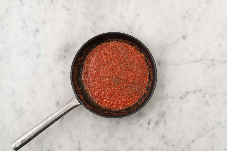 Préparer la sauce