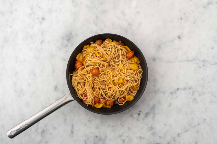 Tillsätt pasta