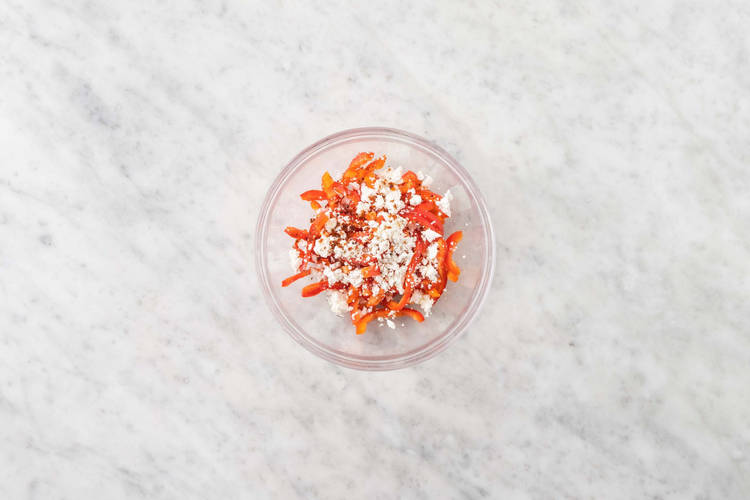 Für den Feta-Salat