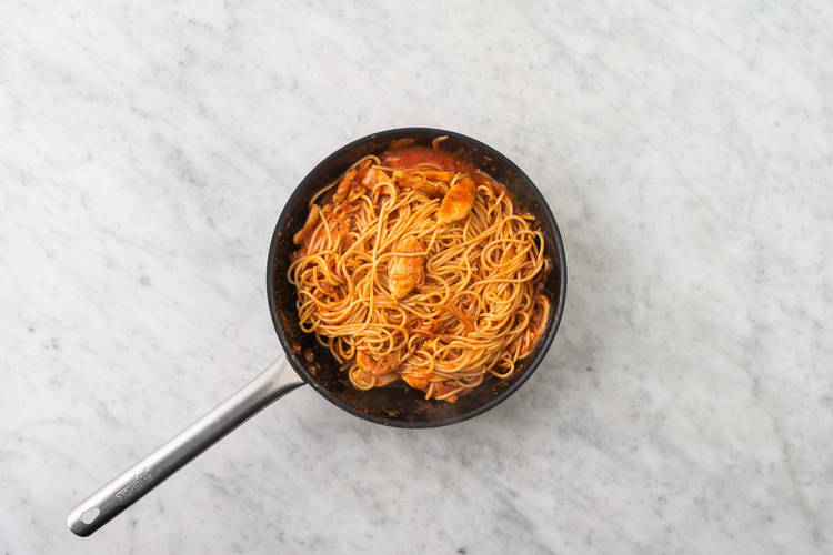 Pasta vollenden