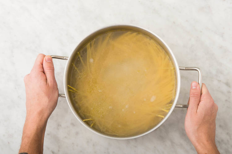 Pasta kochen
