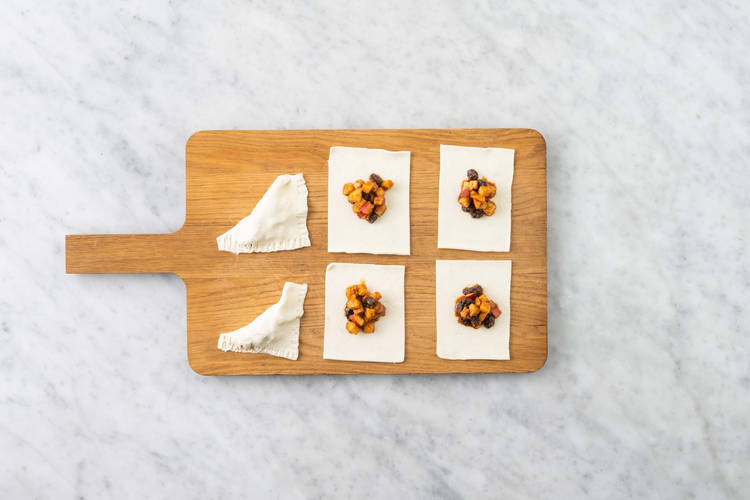 Préparer les chaussons aux pommes