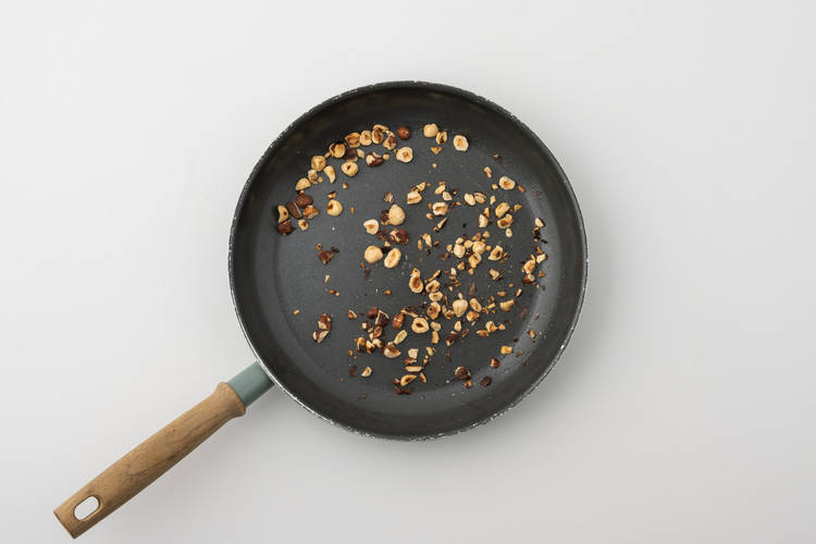 Hazelnoten roosteren