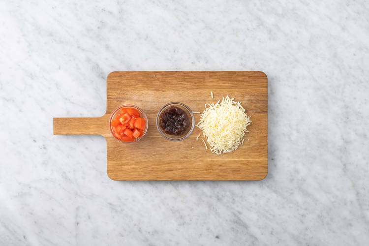 Prepare the Toppings