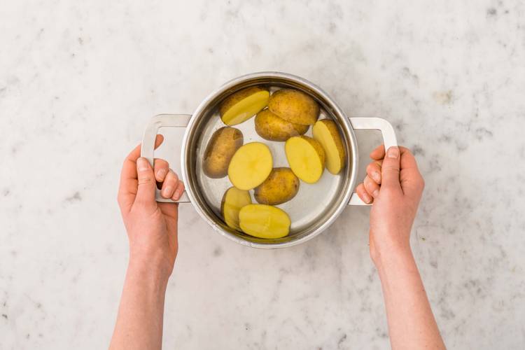 Cuire les pommes de terre