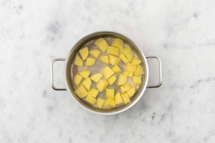 Par-Boil the Potatoes