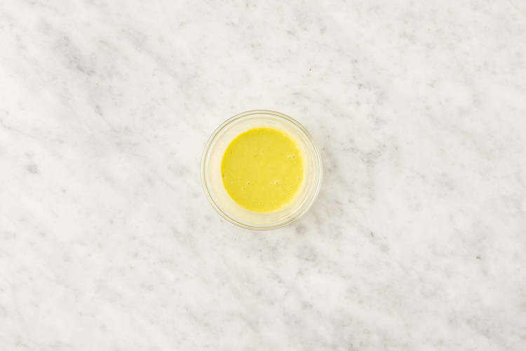 Make avocado dressing