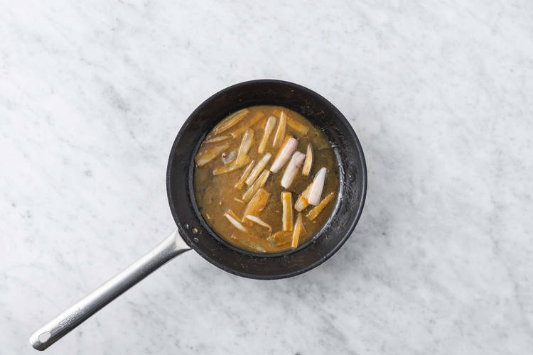 Make honey-Dijon sauce