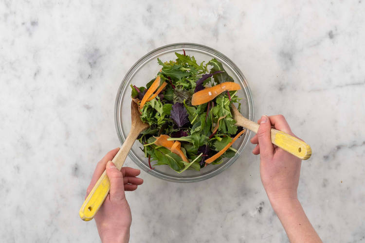 Assaisonner la salade