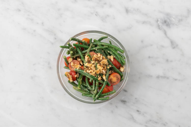 Préparer la salade