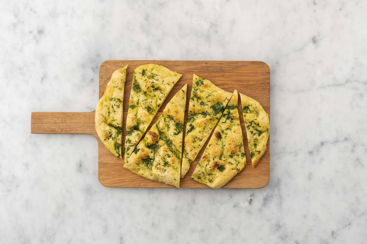Naan snijden