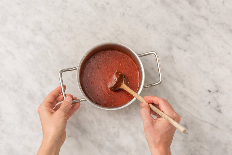 Cocina la salsa