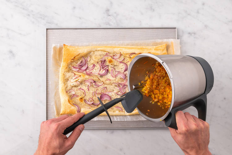 Tarte fertigstellen