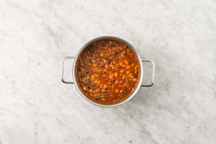 Simmer chili