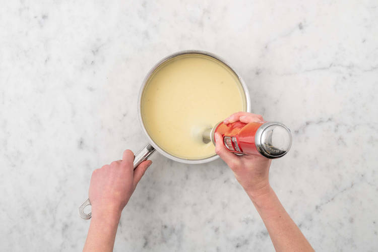 Mixer les légumes