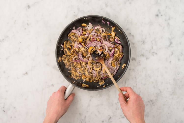 Cuire les garnitures