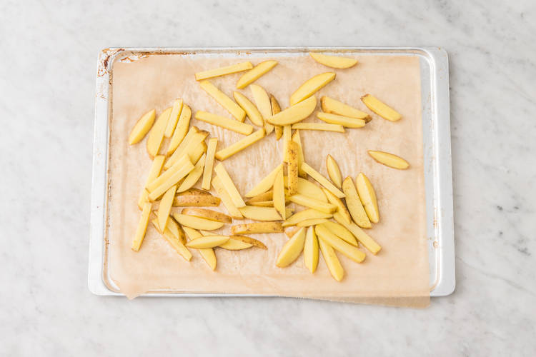 Enfourner les frites