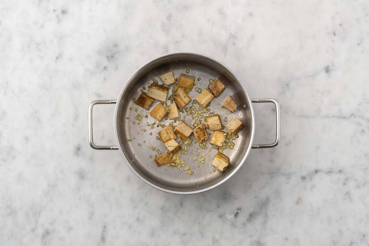 Tofu anbraten