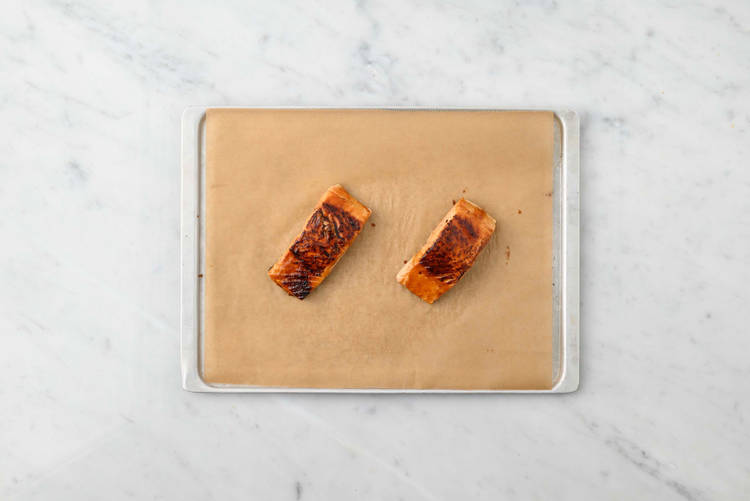 Infornare il salmone