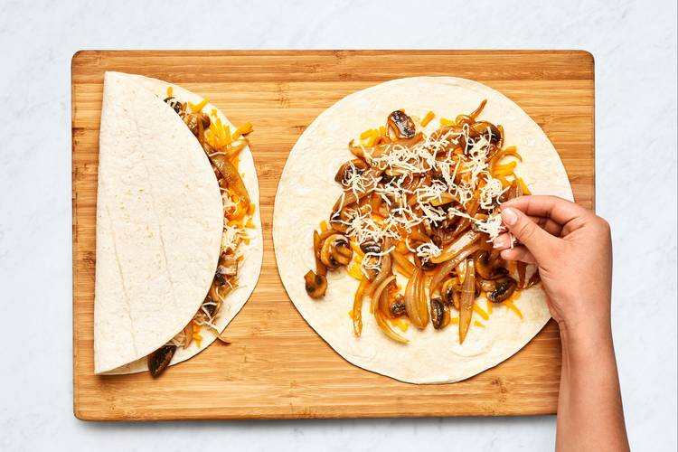 Assemble Tortilla Melts