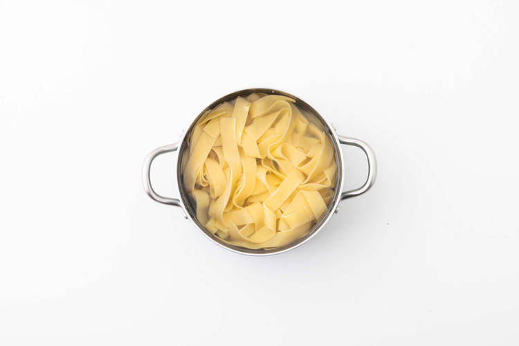 Tagliatelle koken