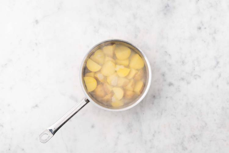Cuire les pommes de terre