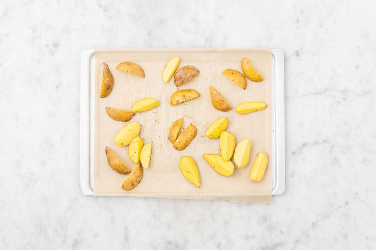 Aardappelpartjes bakken