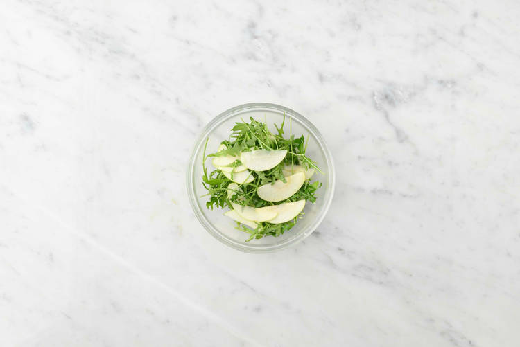Förbered sallad