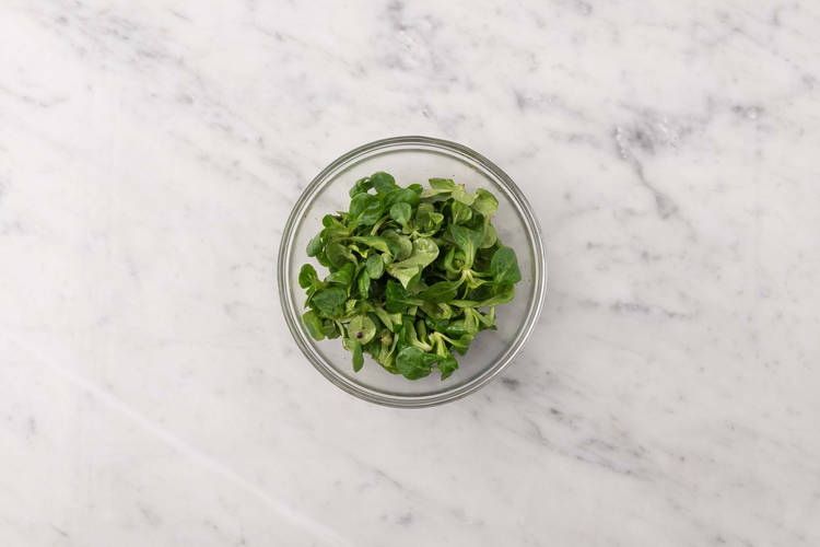 Salat fertigstellen