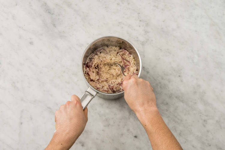 Faire le riz pilaf