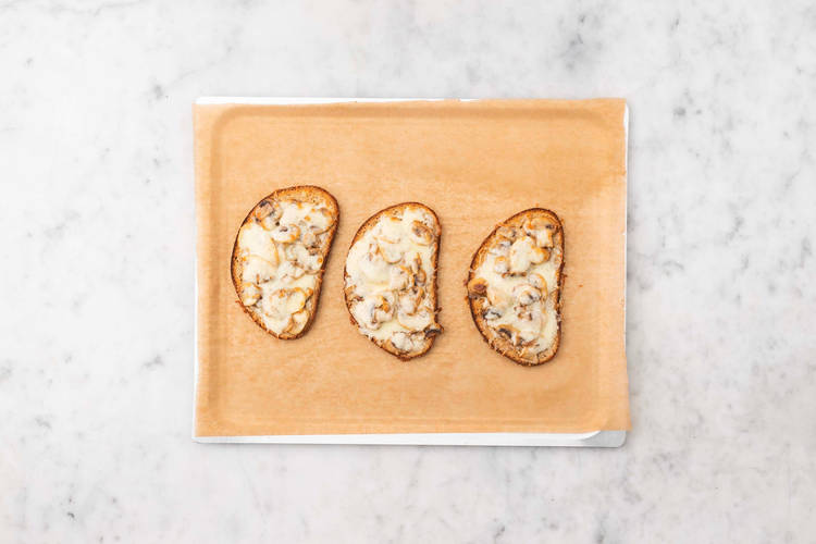 Enfourner les tartines