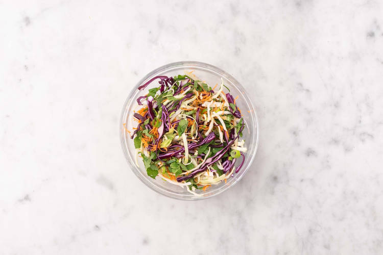 Prep and make slaw
