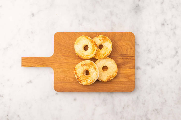 Enfourner les bagels