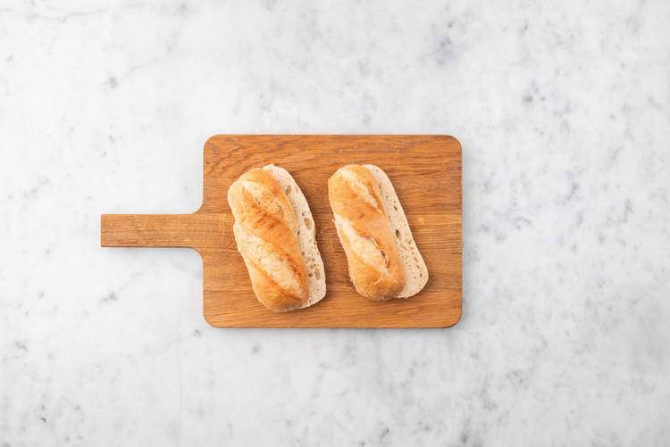 Forbered baguette