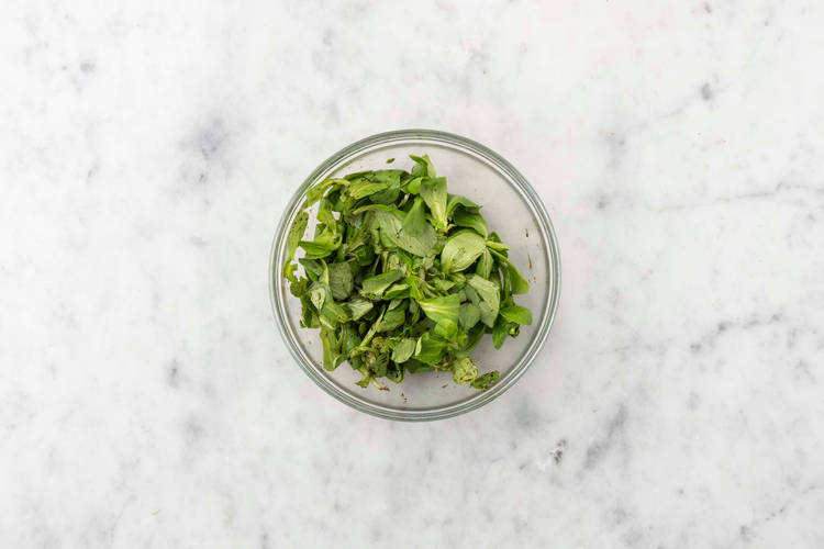 Préparer la salade