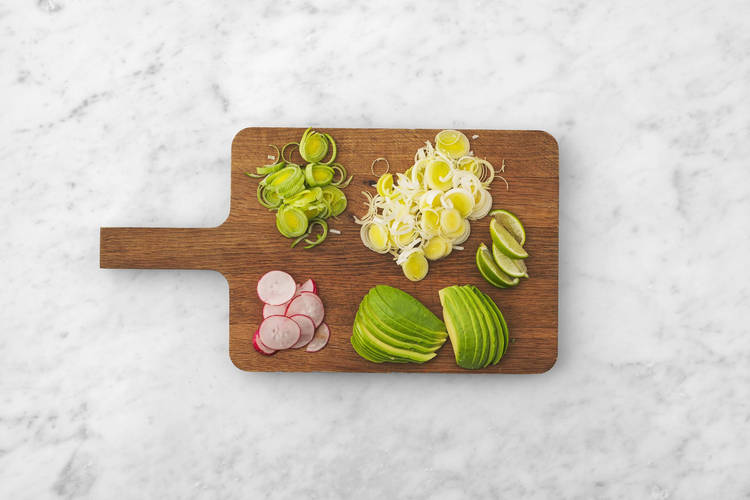 Förbered grönsaker