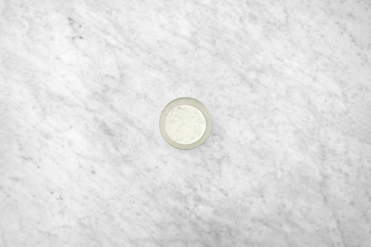 Bland rucoladressing