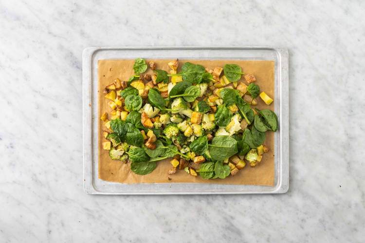 Tilsett salatblanding