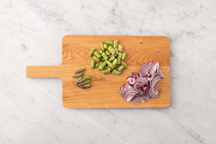Prepara los vegetales