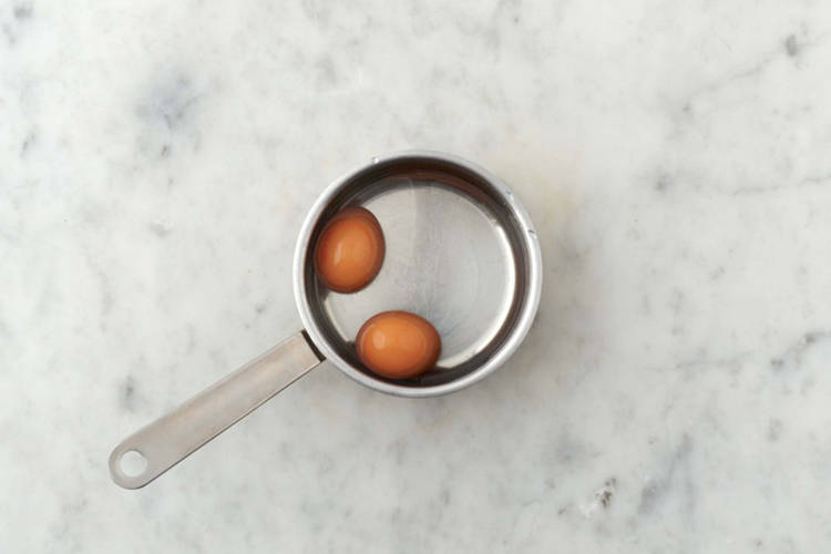 Hierve los huevos